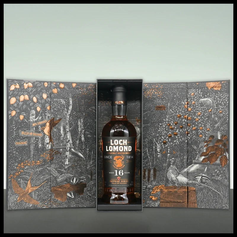 Loch Lomond 16 YO "Waypoint Series Falls of Falloch" Single Malt Whisky 0,7L - 46,2% Vol.