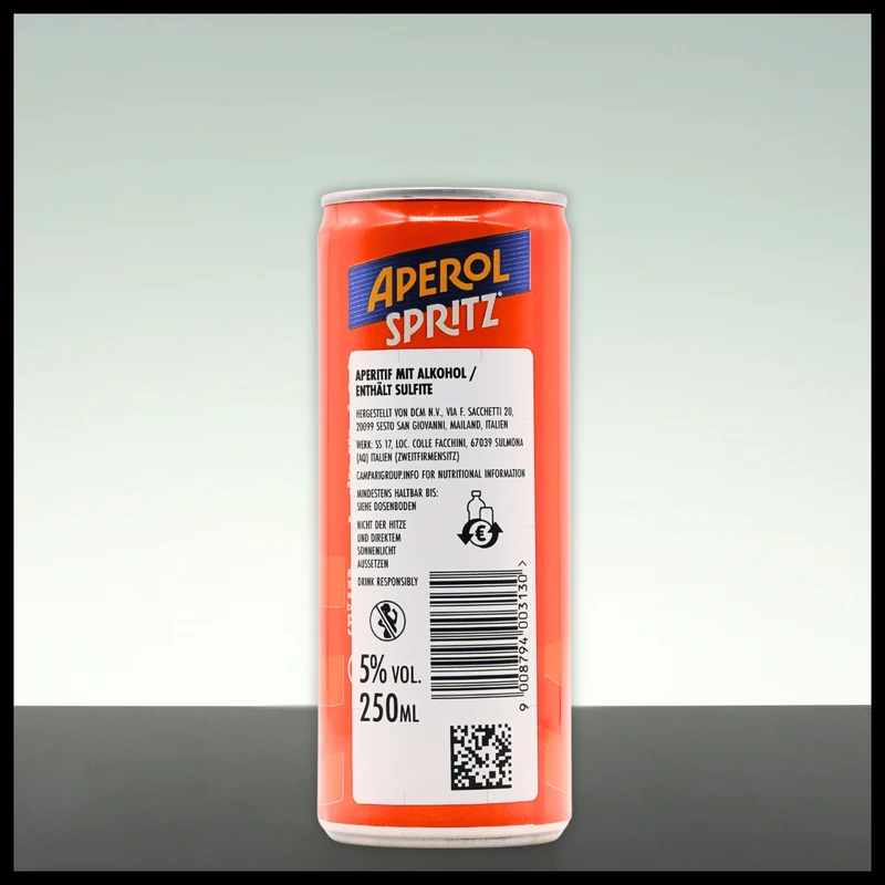 Aperol Spritz To Go Dose 0,25L - 5% Vol.