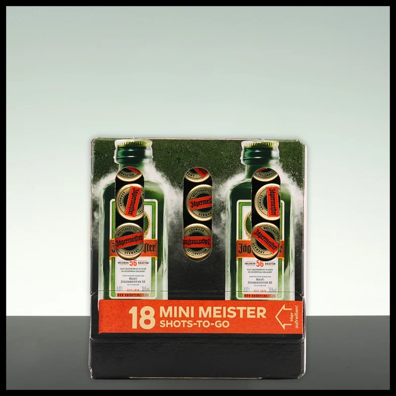 Jägermeister 18x 0,02L - 35% Vol.