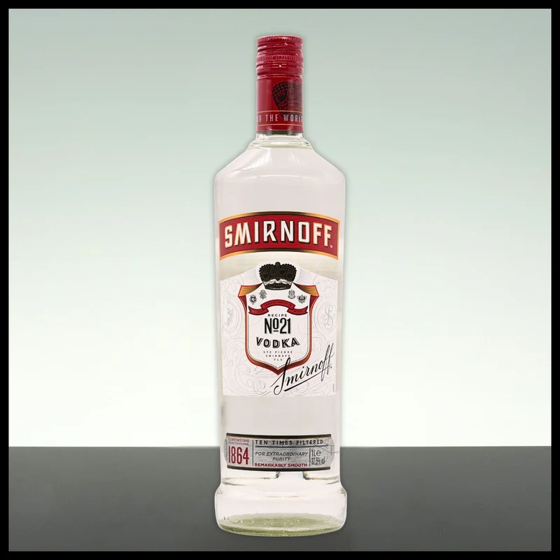 Smirnoff Vodka Red Label 1L - 37,5% Vol.