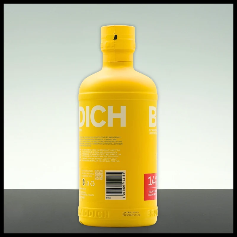 Bruichladdich 14 YO Yellow Submarine Single Malt Whisky 0,7L - 54,2% Vol.