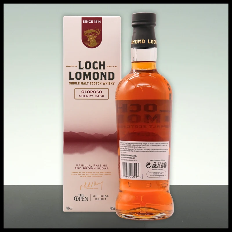 Loch Lomond Oloroso Sherry Cask Single Malt Whisky 0,7L - 40% Vol.