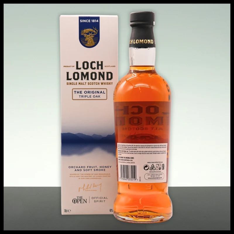 Loch Lomond The Original Triple Oak Single Malt Whisky 0,7L - 40% Vol.