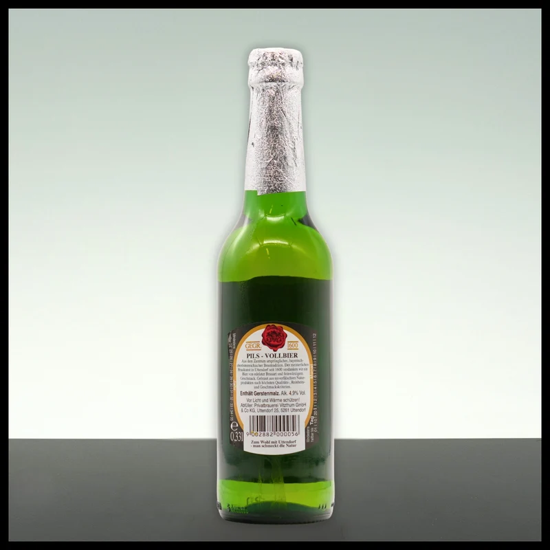 Uttendorf Pils 0,33L - 4,9% Vol.