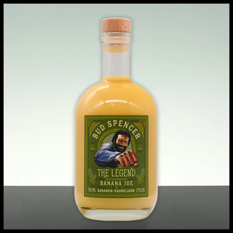 Bud Spencer The Legend BANANA JOE Bananen-Sahnelikör 0,7L - 21% Vol.