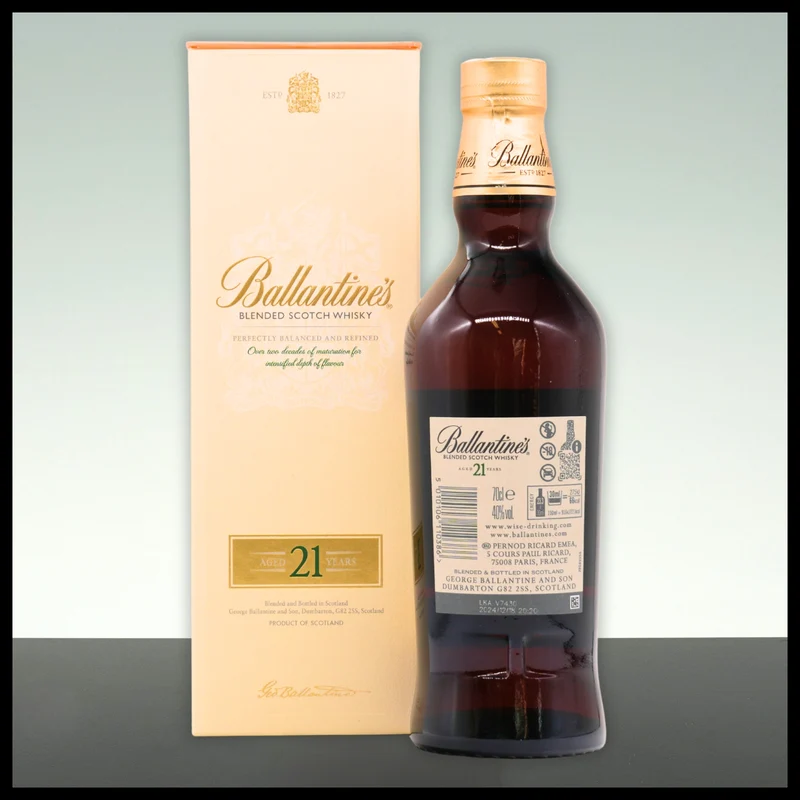 Ballantine's 21 YO Blended Scotch Whisky 0,7L - 40% Vol.