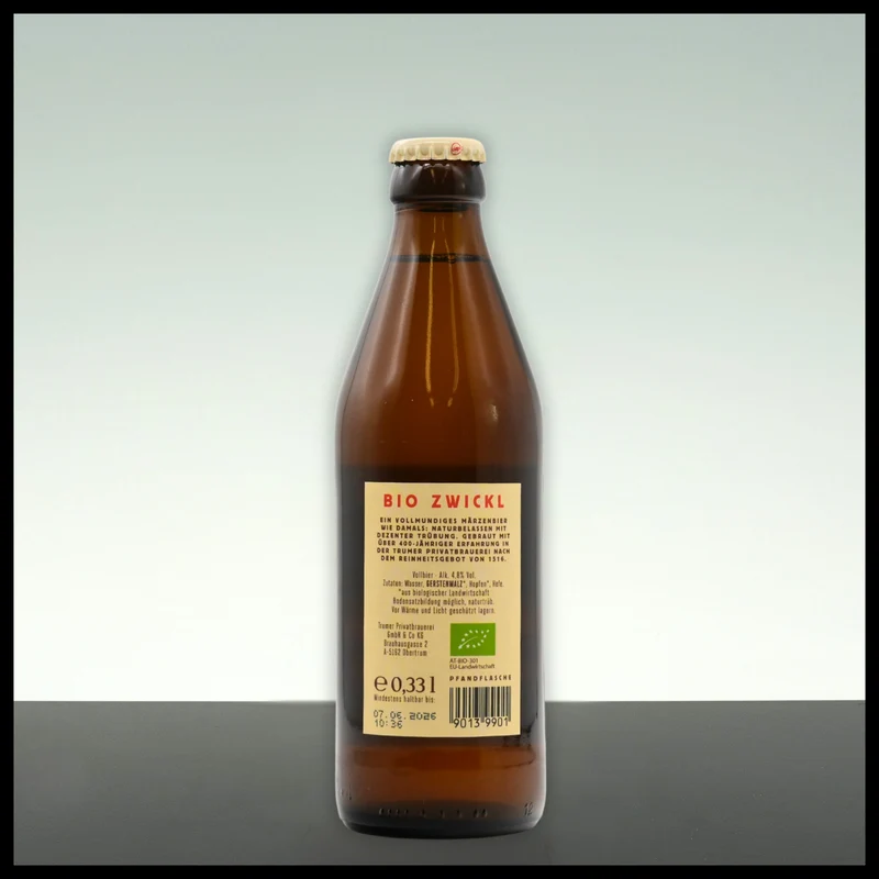Trumer OBERTRUMER Bio Zwickl 0,33L - 4,8% Vol.