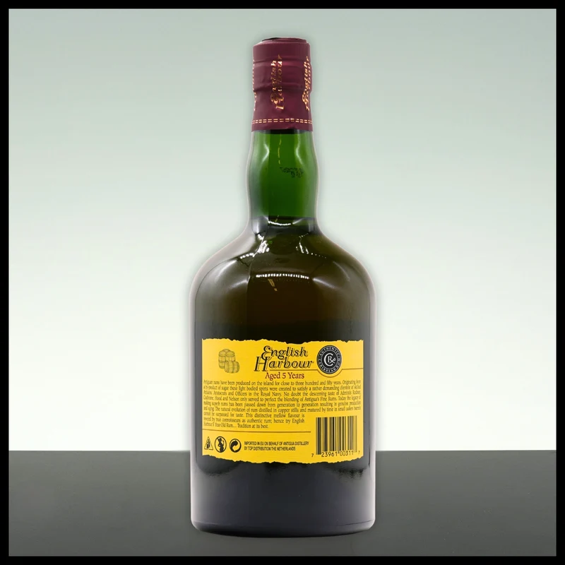 English Harbour 5 YO Antigua Rum 0,7L - 40% Vol.