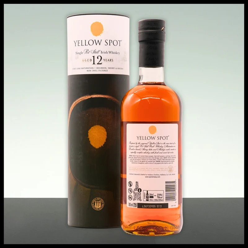 Yellow Spot 12 YO Irish Whiskey 0,7L - 46% Vol.