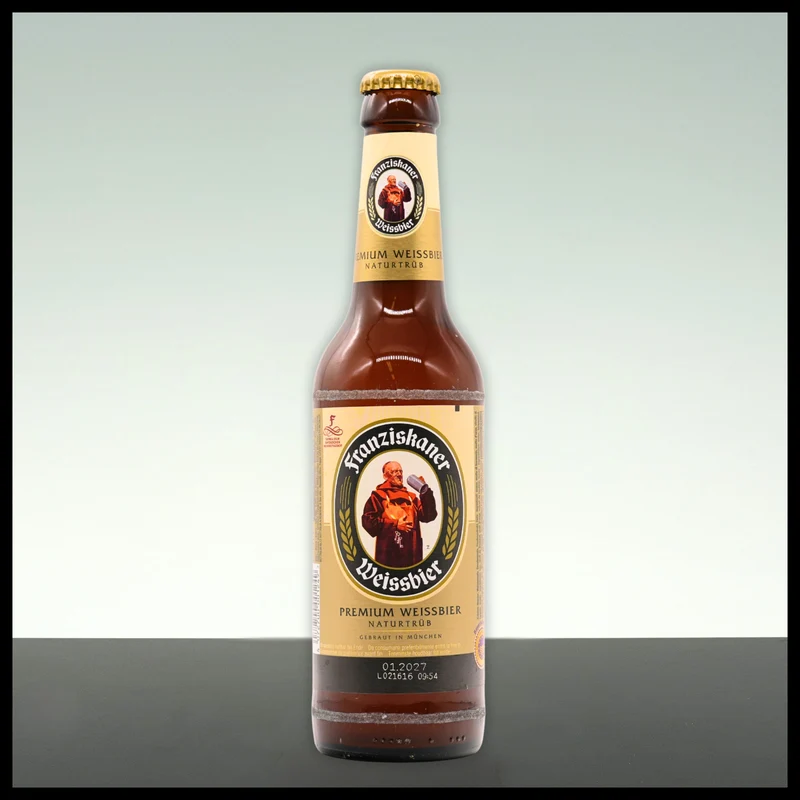 Franziskaner Weißbier Hefe Hell 0,33L - 5% Vol.