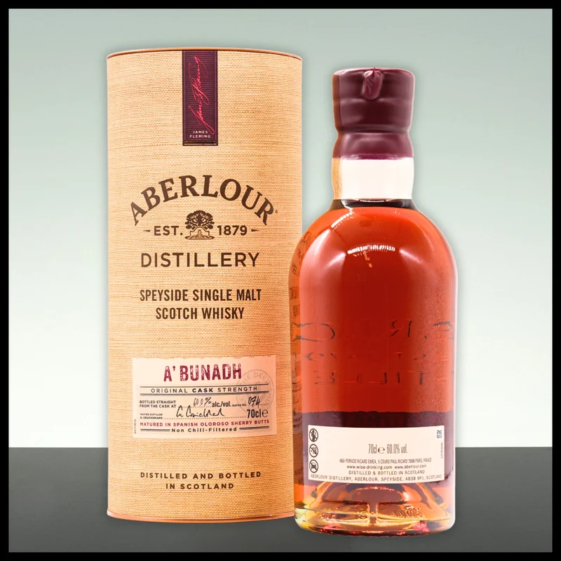 Aberlour a'bunadh Cask Strength Batch 74 0,7L - 60% Vol.