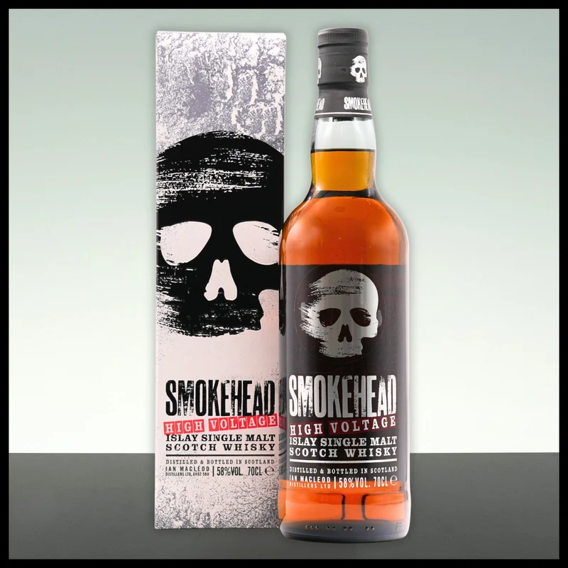 Smokehead HIGH VOLTAGE Single Malt Whisky 0,7L - 58% Vol.