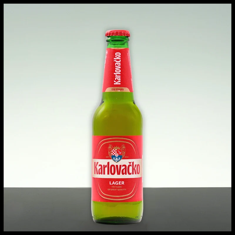 Karlovacko Lagerbier 0,33L - 5% Vol.