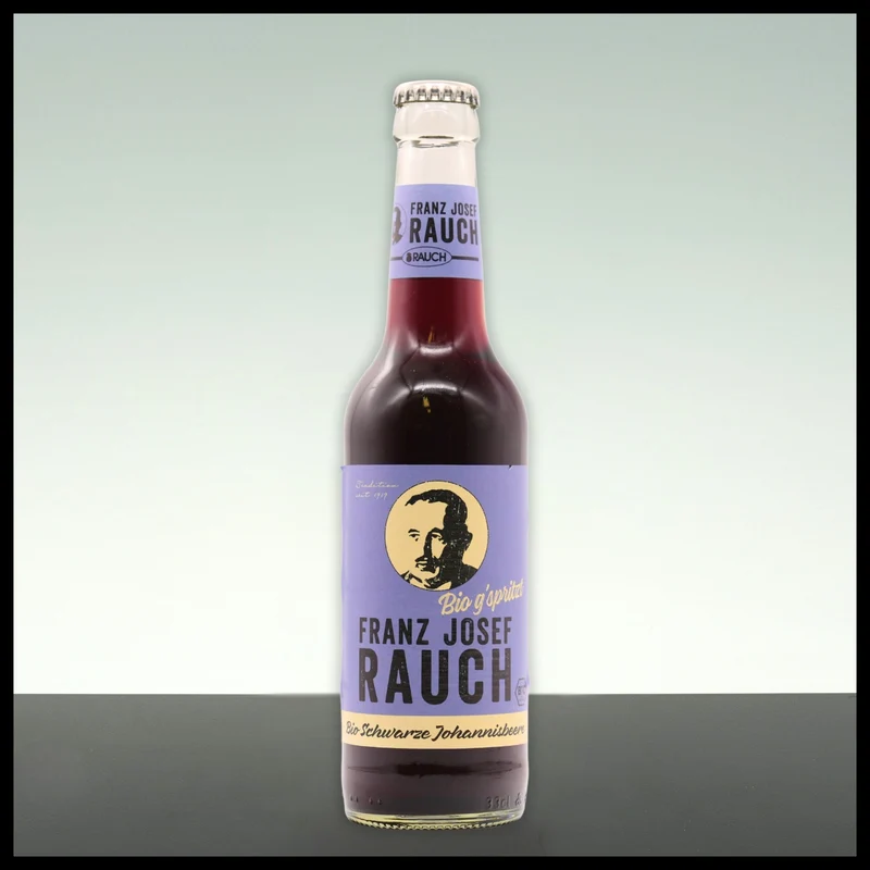 Rauch Bio Schwarze Johannisbeere G'spritzt 0,33L