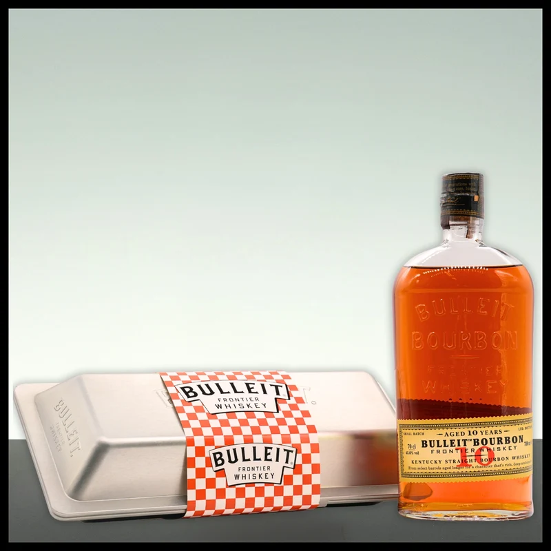 Bulleit Bourbon 10 YO mit Lunchbox 0,7L - 45,6% Vol.