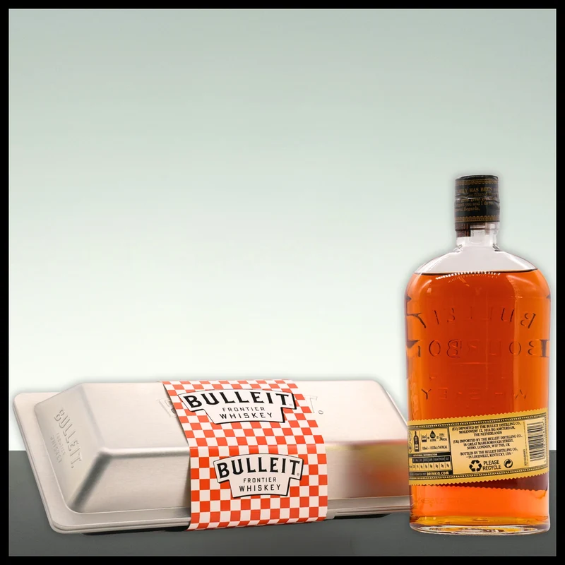 Bulleit Bourbon 10 YO mit Lunchbox 0,7L - 45,6% Vol.