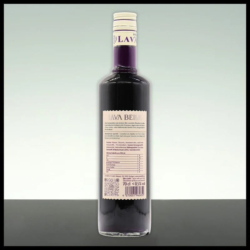 LAV'A BELLE Lavendel-Aperitif Alkoholfrei 0,7L
