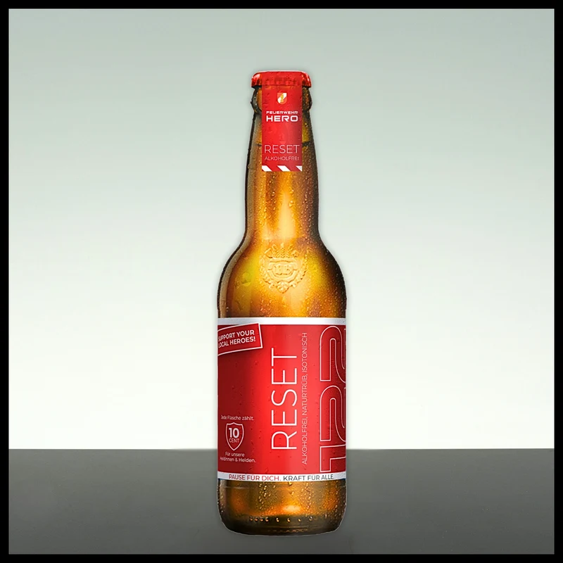 Feuerwehr Hero RESET Alkoholfreies Bier 0,33L