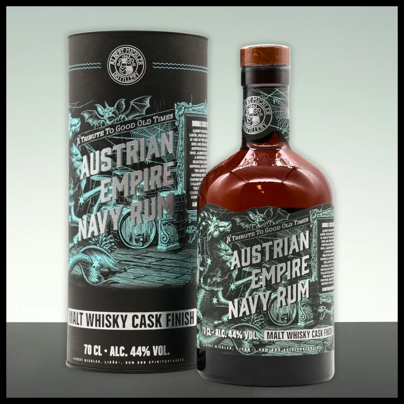 Austrian Empire Navy Rum MALT WHISKY CASK Finish 0,7L - 44% Vol.
