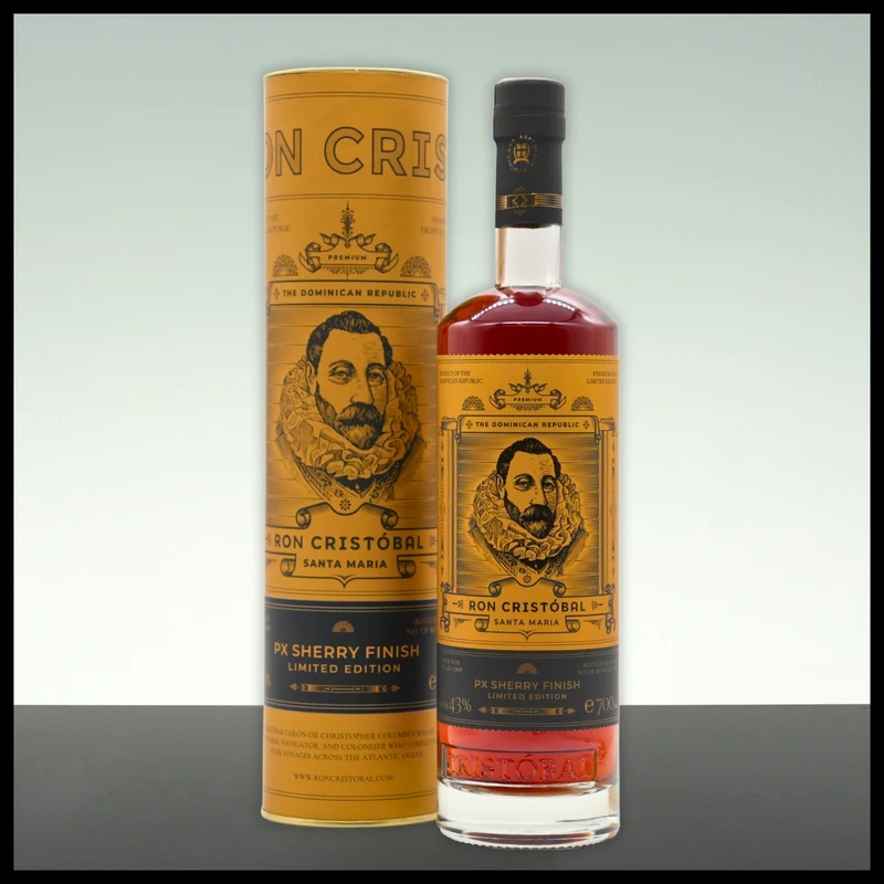 Ron Cristobal PX Sherry Finish Limited Edition Rum 0,7L - 43% Vol.