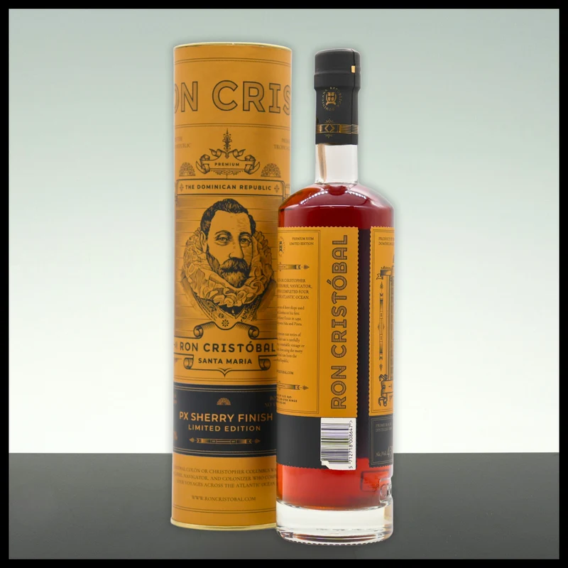 Ron Cristobal PX Sherry Finish Limited Edition Rum 0,7L - 43% Vol.