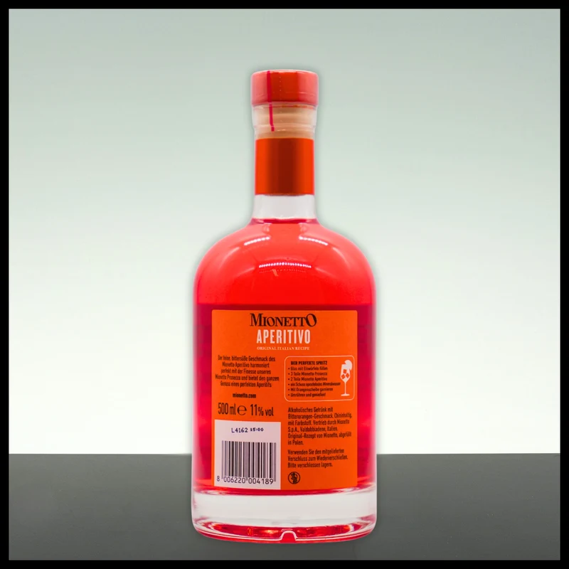 Mionetto Aperitivo 0,5L - 11% Vol.