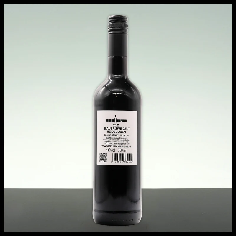Gsellmann Blauer Zweigelt Heideboden 0,75L - 13,5% Vol.