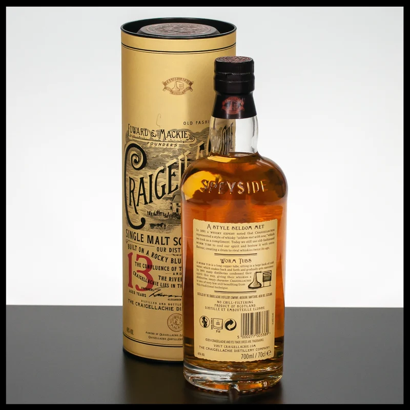 Craigellachie 13 YO Speyside Single Malt Whisky 0,7L - 46% Vol.