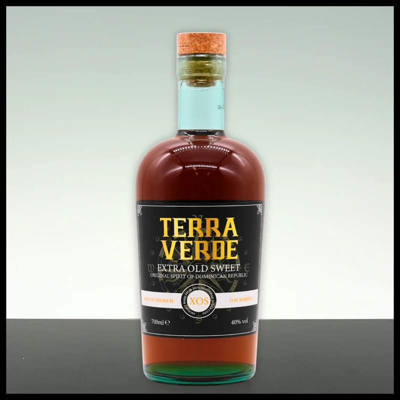 Terra Verde XOS Extra Old Sweet Rum Spirit 0,7L - 40% Vol.