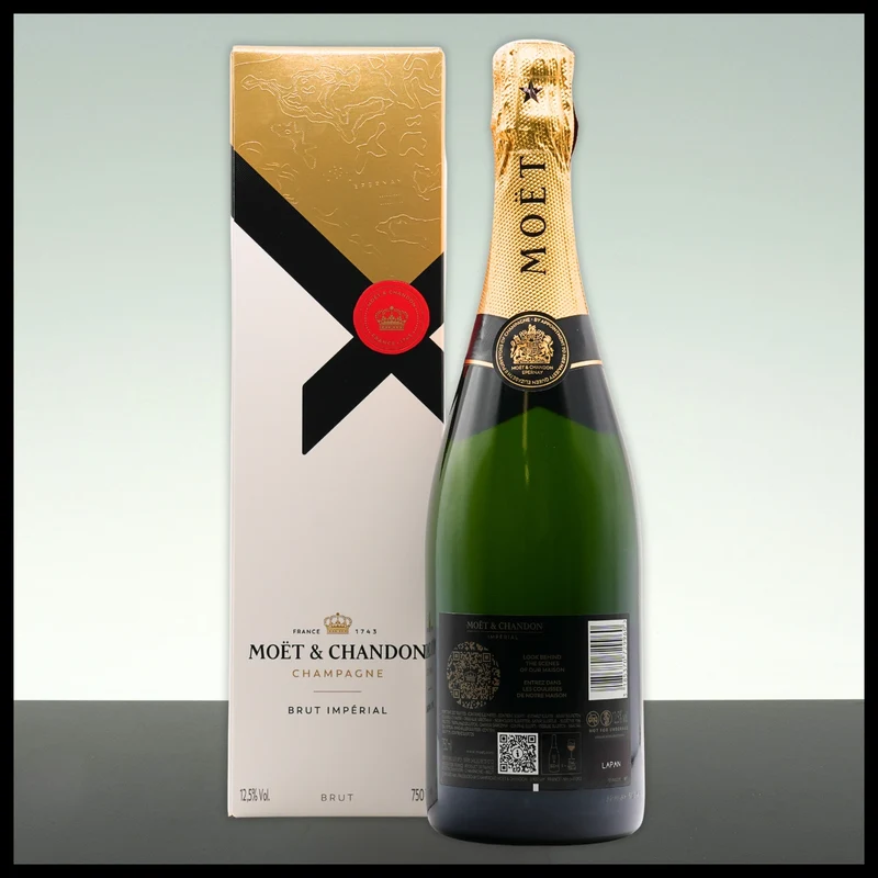Moët & Chandon Brut Imperial MIT Geschenkkarton 0,75L - 12,5% Vol.