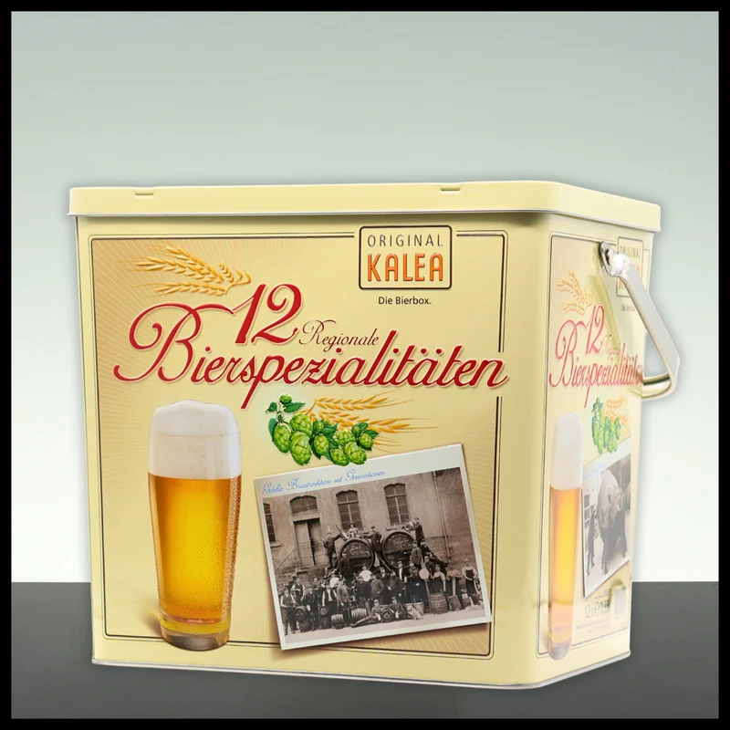 Vintage Bierbox mit 12 Bierspezialitäten 12x 0,33L