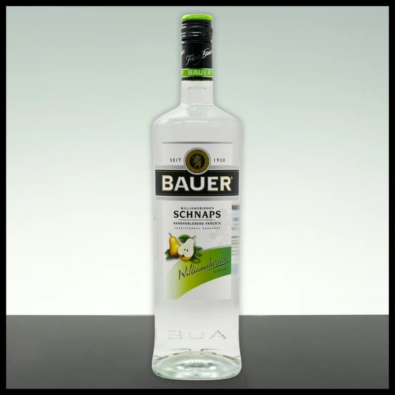 Bauer Williamsbirnen Schnaps 1L - 36% Vol.
