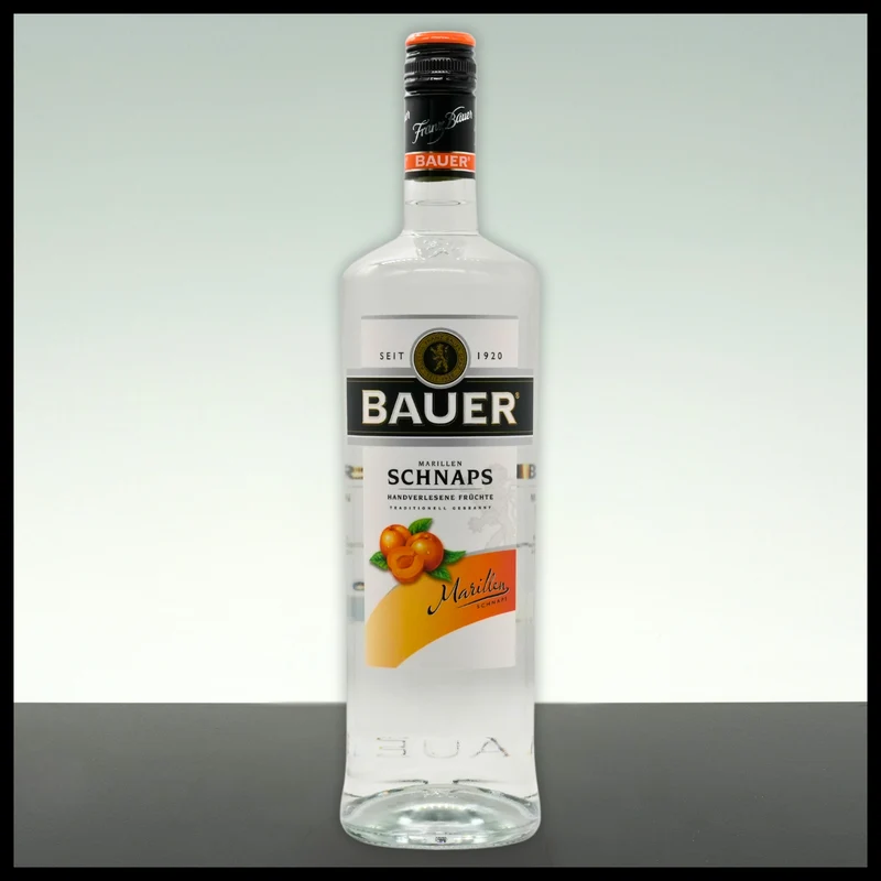 Bauer Marillen Schnaps 1L - 36% Vol.