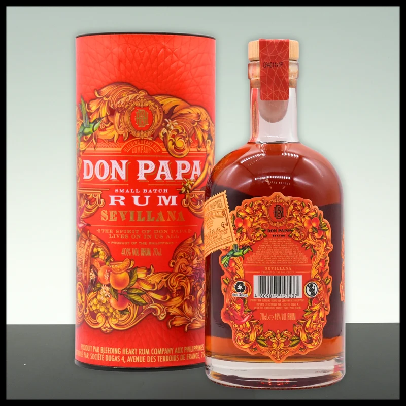 Don Papa SEVILLANA CASK Rum 0,7L - 40% Vol.