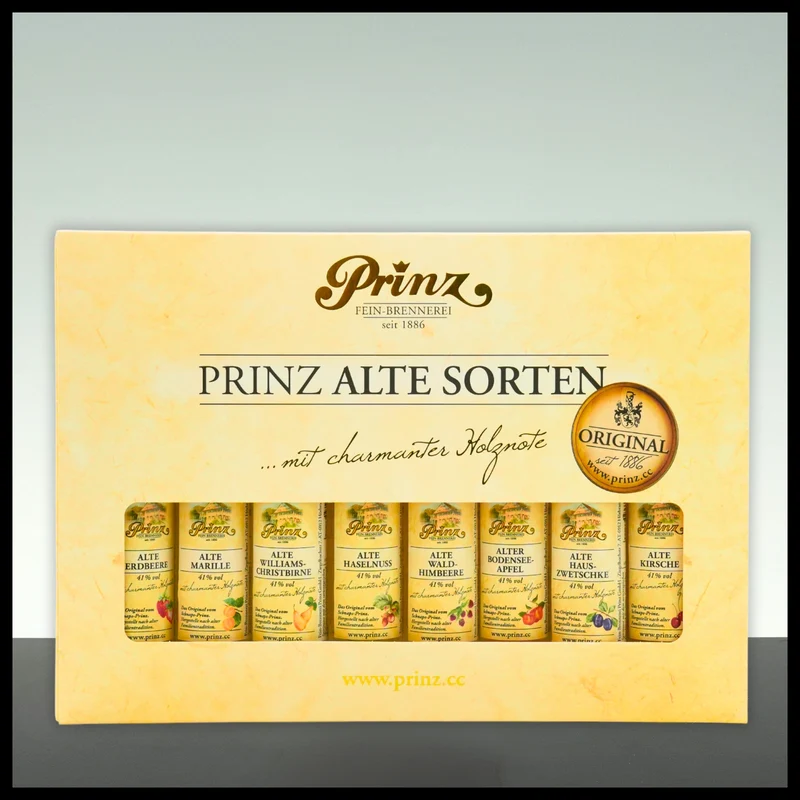 Prinz Geschenkset "Die kleinen Feinen" 8x 0,04L - 41% Vol.