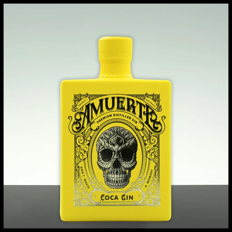 Amuerte Coca Leaf Gin Yellow Limited Edition 0,7L - 43% Vol.