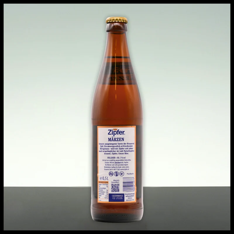 Zipfer Märzen 0,5L - 5% Vol.