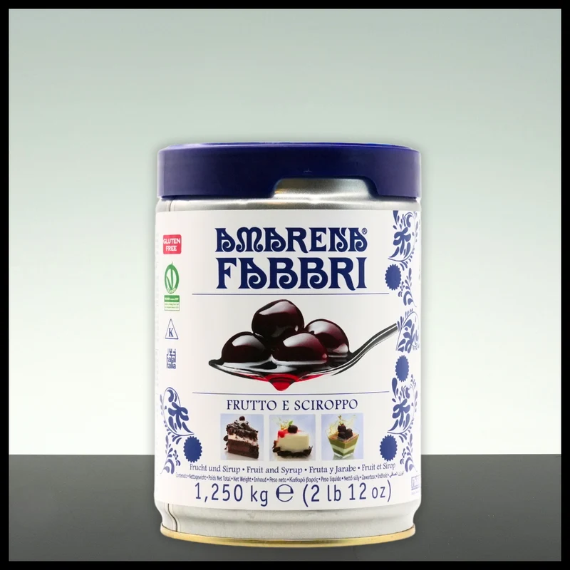 Fabbri Amarena Kirschen Frucht & Sirup 1250 Gramm