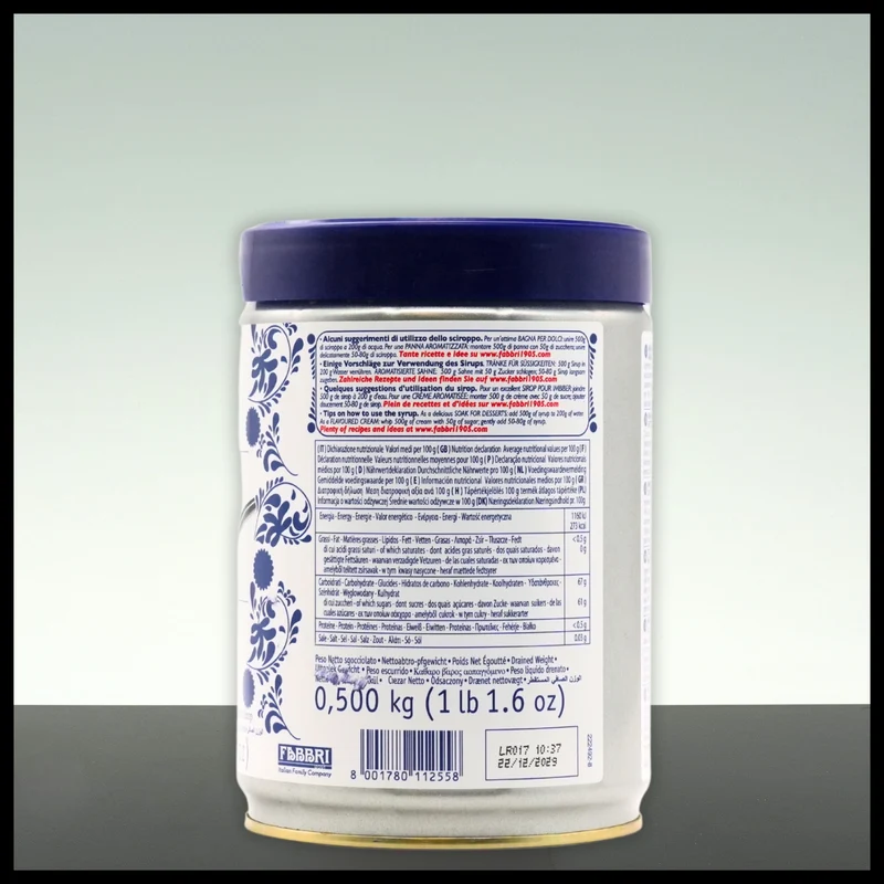 Fabbri Amarena Kirschen Frucht & Sirup 1250 Gramm