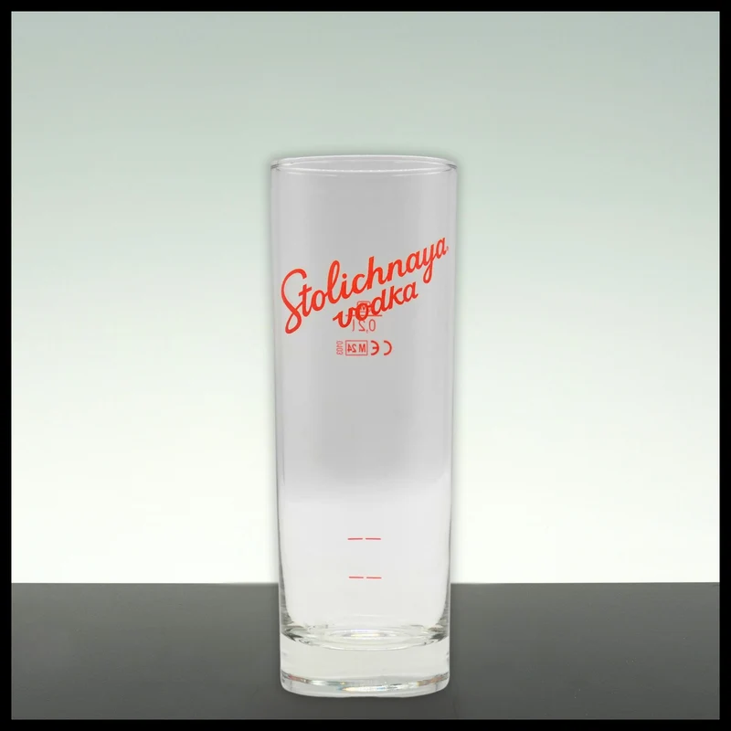 Stolichnaya Vodka Longdrinkglas