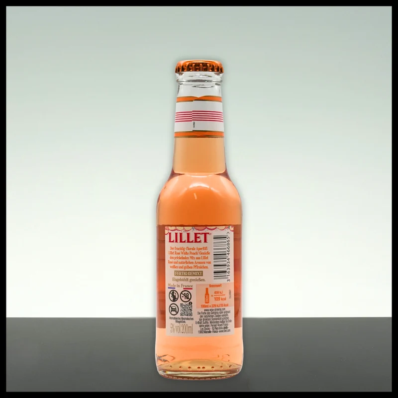 Lillet Rose White Peach 0,2L - 5% Vol.