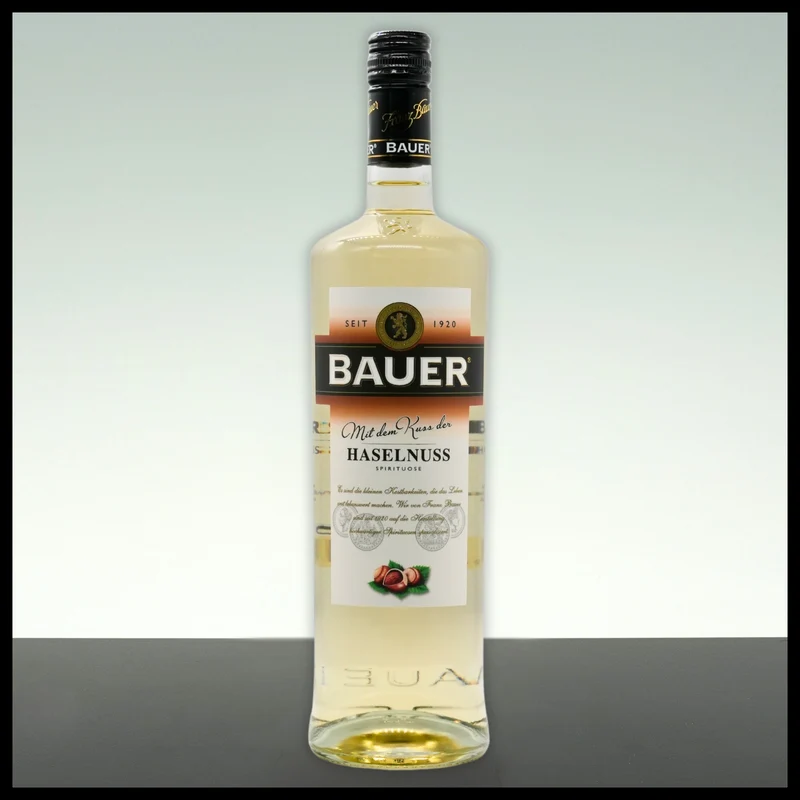 Bauer Kuss der Haselnuss Schnaps 1L - 33% Vol.