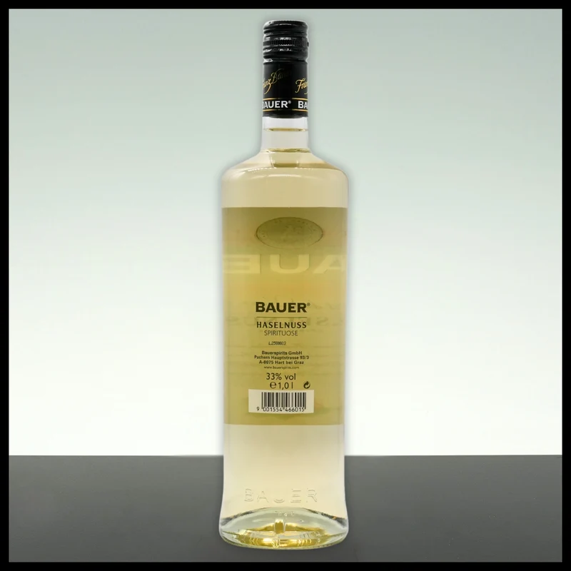 Bauer Kuss der Haselnuss Schnaps 1L - 33% Vol.