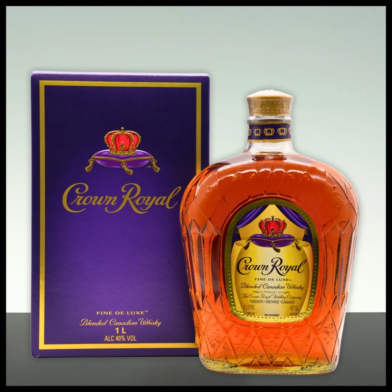 Crown Royal Blended Canadian Whisky 1L - 40% Vol.