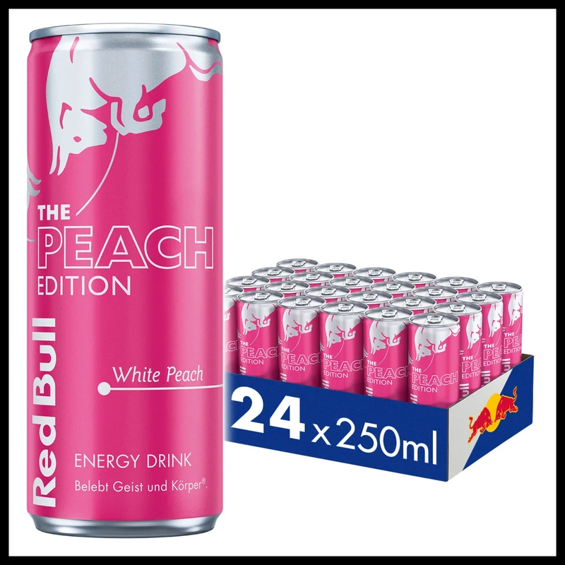 Red Bull Peach Edition White Peach 0,25L