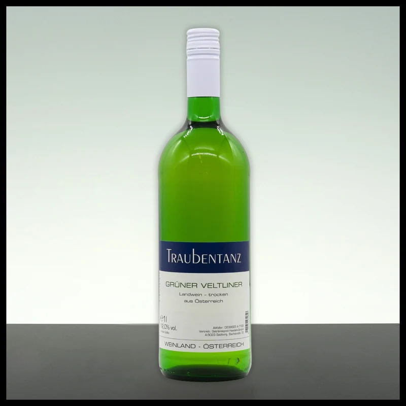 Traubentanz Grüner Veltliner 1L - 12% Vol.