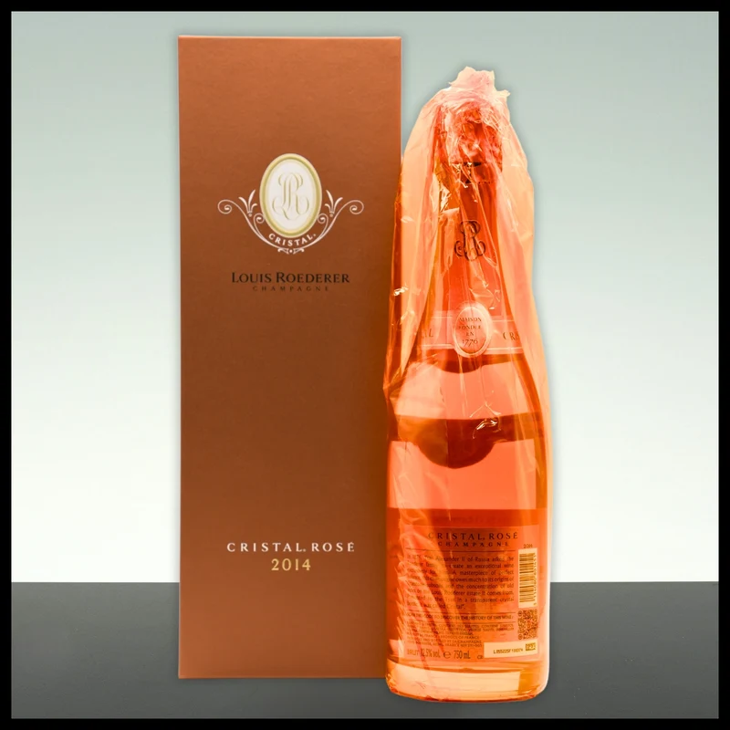 Louis Roederer Cristal Rosé 2014 MIT Geschenkbox 0,75L - 12,5% Vol.