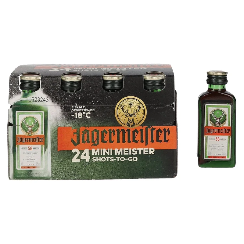 Jägermeister 35% Vol. 24x0,02l
