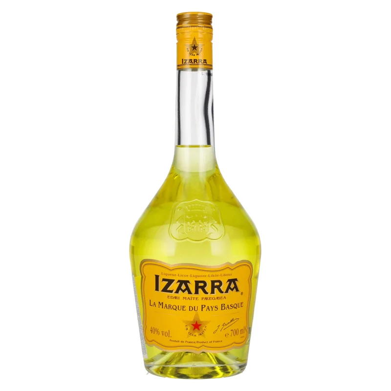 Izarra LA MARQUE DU PAYS BASQUE Jaune Liqueur 40% Vol. 0,7l