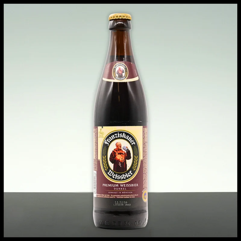 Franziskaner Weißbier Dunkel 0,5L - 5% Vol.